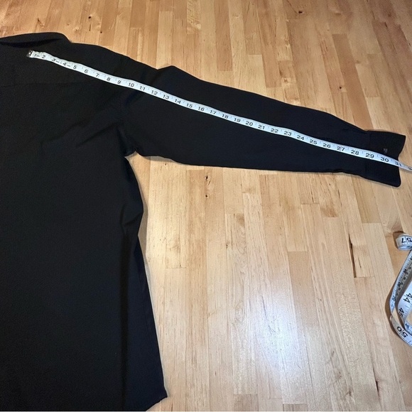 2 for$15 Chap’s Boy’s XL (18-20) Black Button Down Shirt - Picture 9 of 10